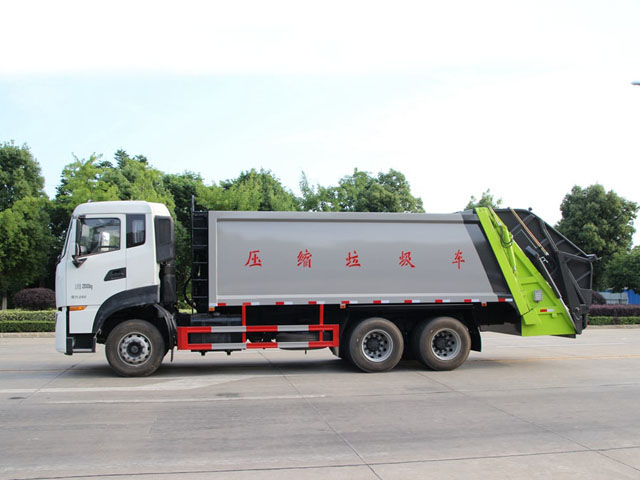 18方東風(fēng)天龍KL新款壓縮式垃圾車(chē)圖片3