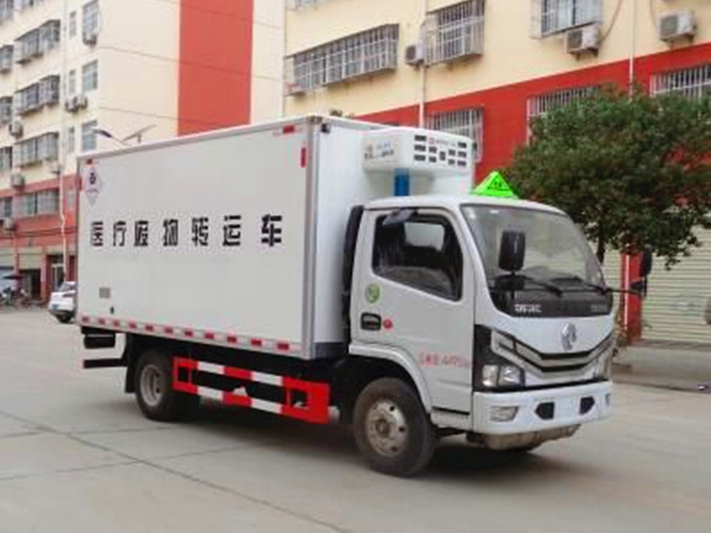 國六東風多利卡醫(yī)療廢物轉運車